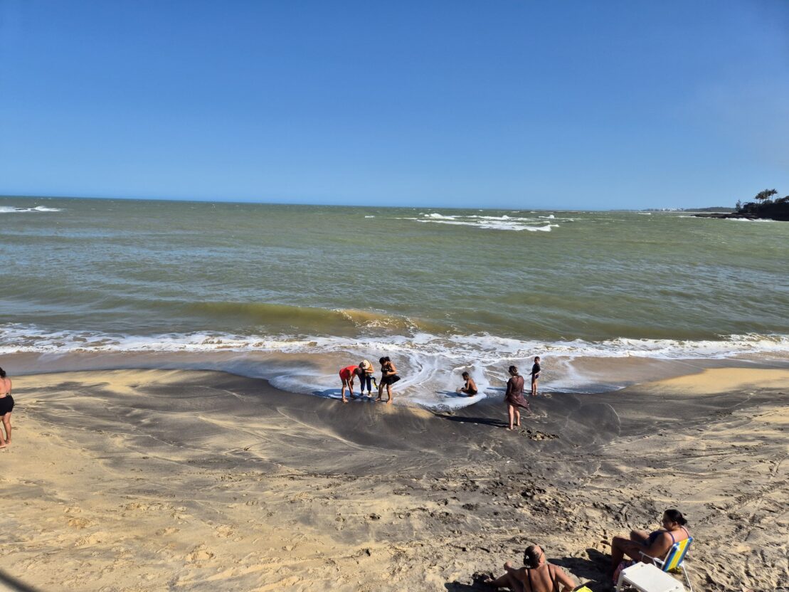 Areias monazíticas em Guarapari