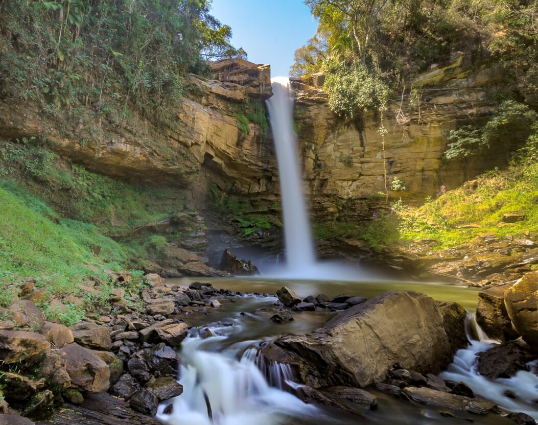 Cachoeira de Matilde - Reone Uceli, trajeto da rodovia ES 146